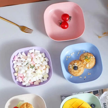 10Pcs Mini Snack Plates with Stand