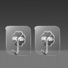 5Pcs Self Adhesive Door Wall Hangers Hooks