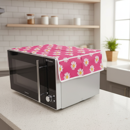 Microwave Cover with Pockets