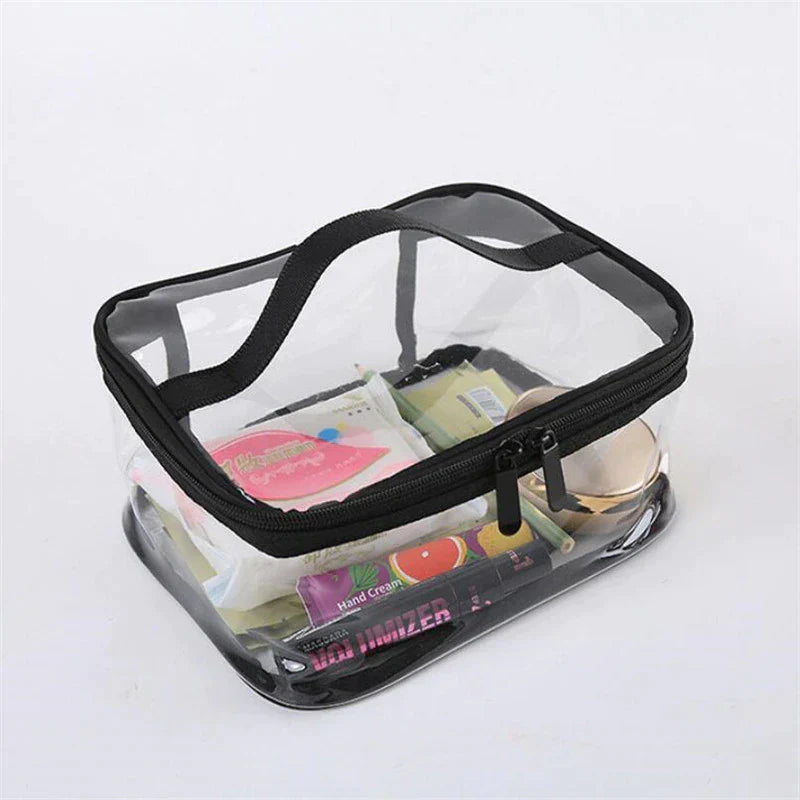Waterproof Transparent PVC Cosmetic Storage Organzier Bag
