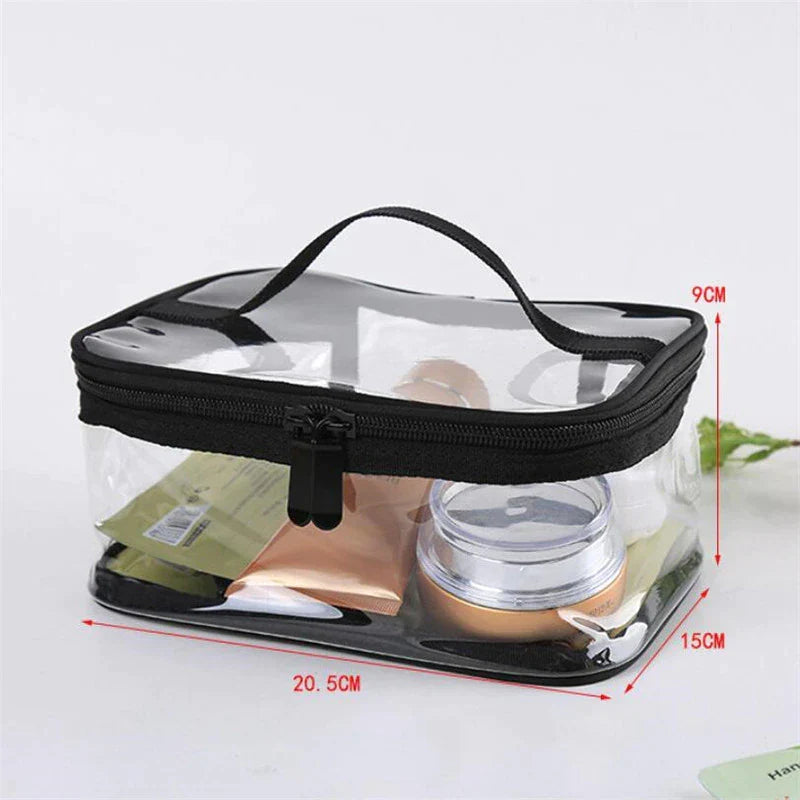Waterproof Transparent PVC Cosmetic Storage Organzier Bag